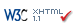 This site is built using valid XHTML 1.1